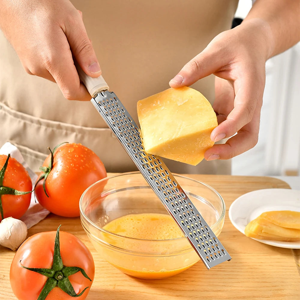 1pcs Stainless Steel Cheese Grater Slicer Lemon Zester