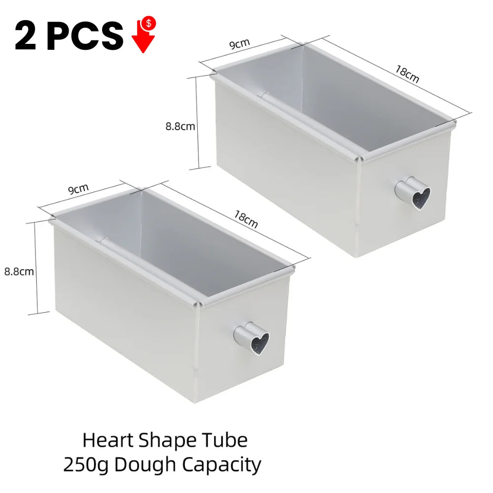 Rectangle Travel Cake Mold Toast Box Oven Baking