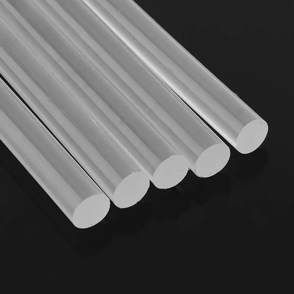 5pcs Melt Adhesive Glue Gun Transparent Glue Sticks