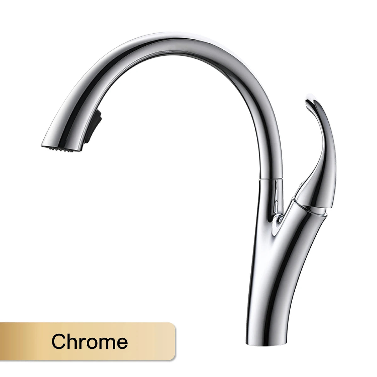 Aitana Simple Design Brass Black Faucet Modern Handle