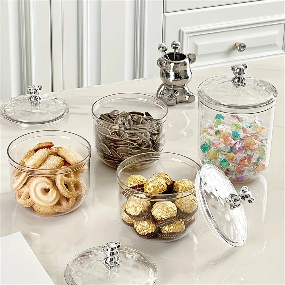 Airtight Food Storage Container Lid Plastic Sealed Storage