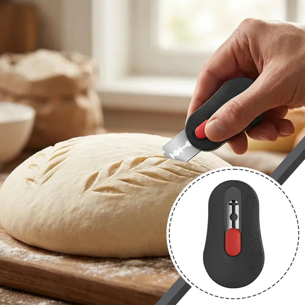 Hand Crank Bread Slicer 5-20mm Adjustable Thickness -