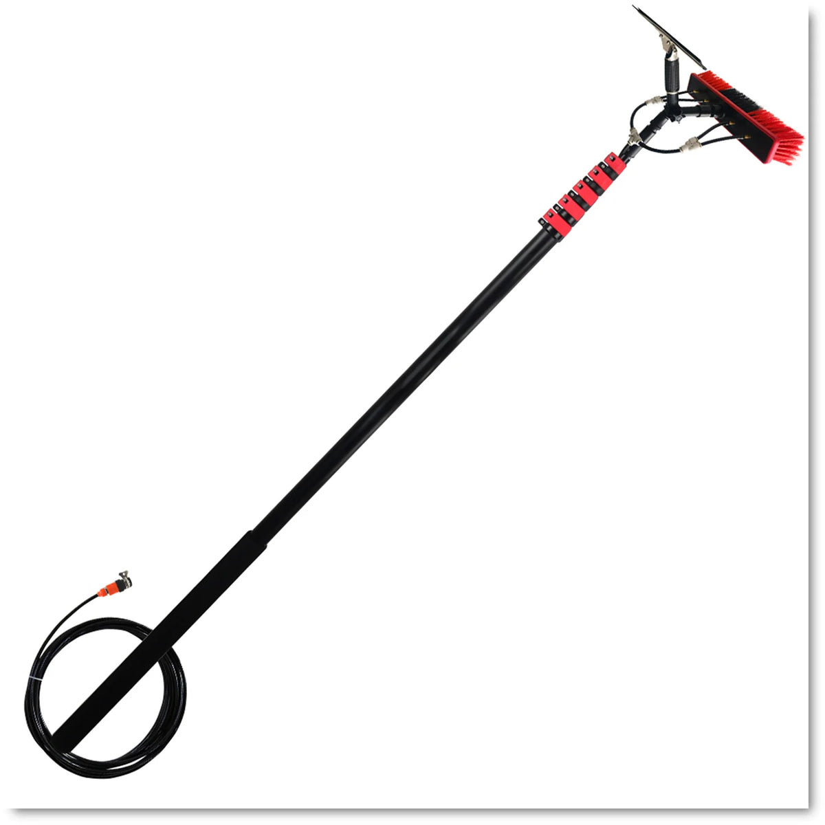 Water Fed Telescopic Pole Telesbrush Window Solar Photovoltaic