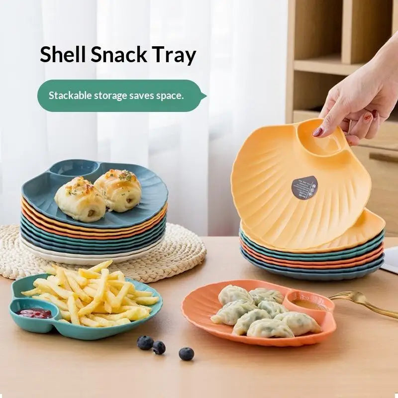 Dish Plastic Dumpling Plate Vinegar Discs Vinegar Dishes