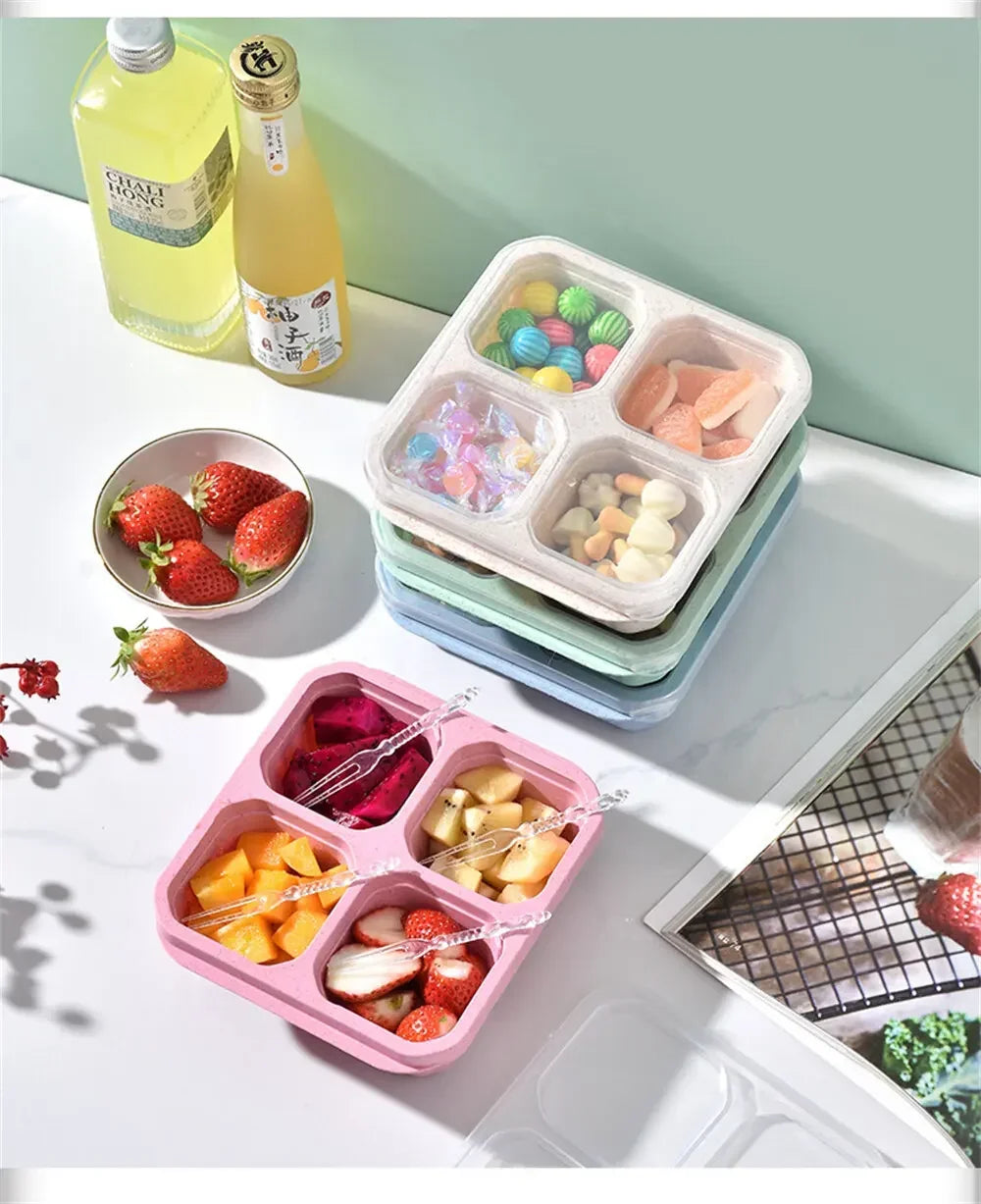 Grid Snack Containers Reusable Meal Prep Lunch Containers