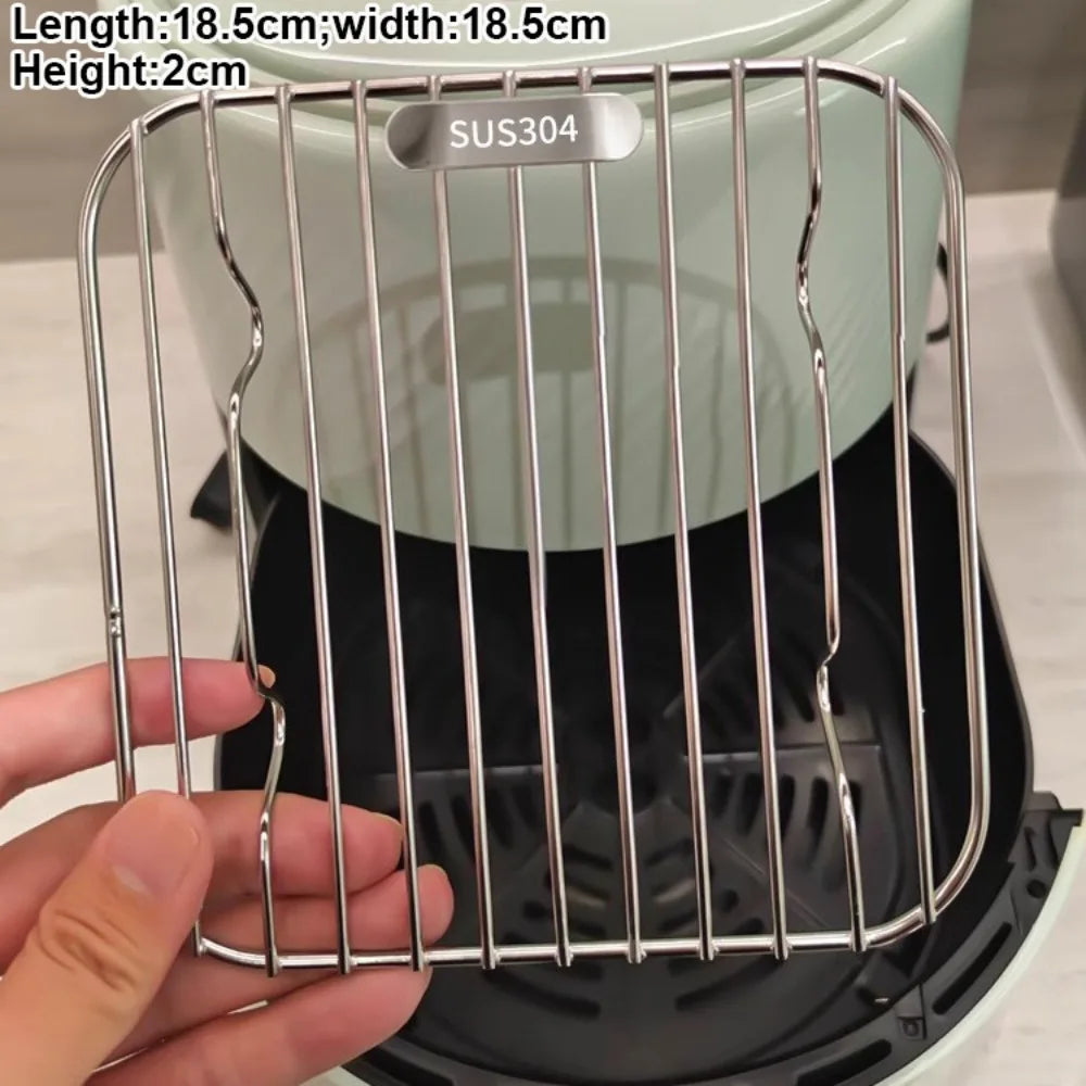 Round Square Cooking Rack 304 Stainless Steel Thicken