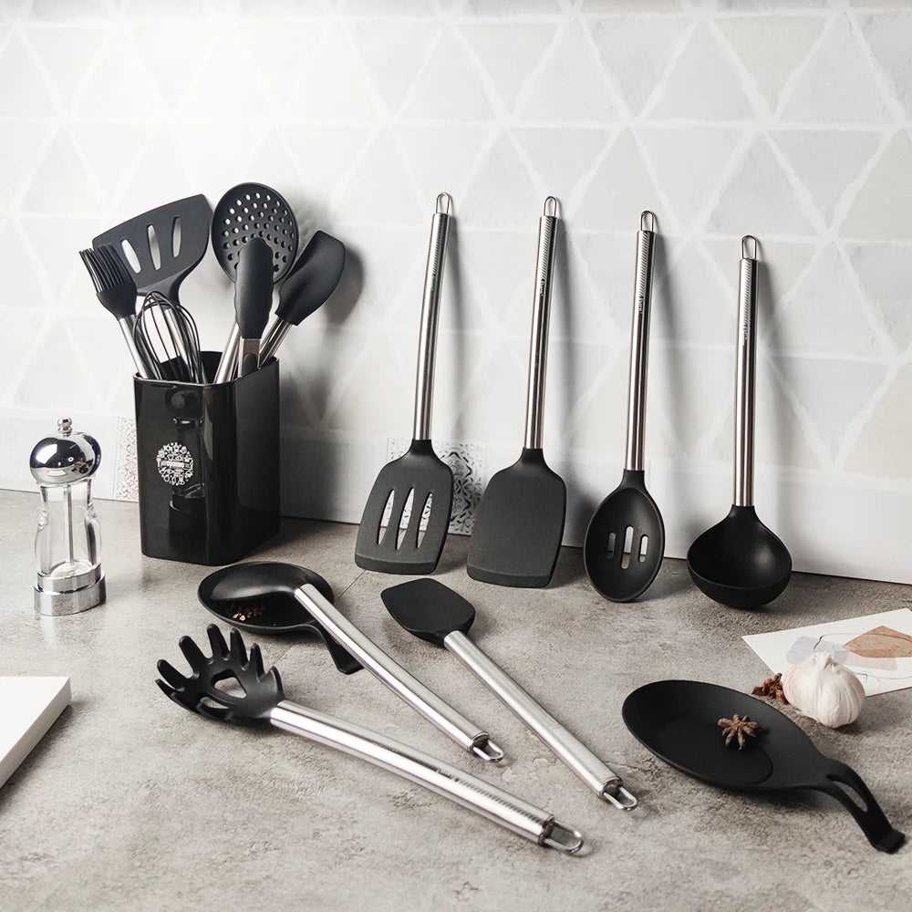 1-Pack Silicone Kitchenware Cooking Utensils Heat-Resistant