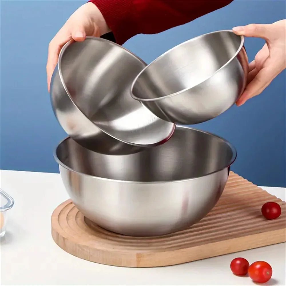 1-3 Stainless Steel Bowl Scale Cooking Baking Food