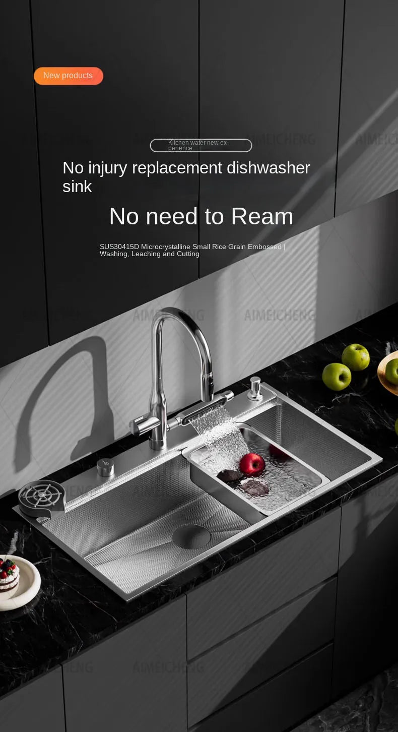 Original Finish Dishwasher-Compatible Sus304 Stainless Steel