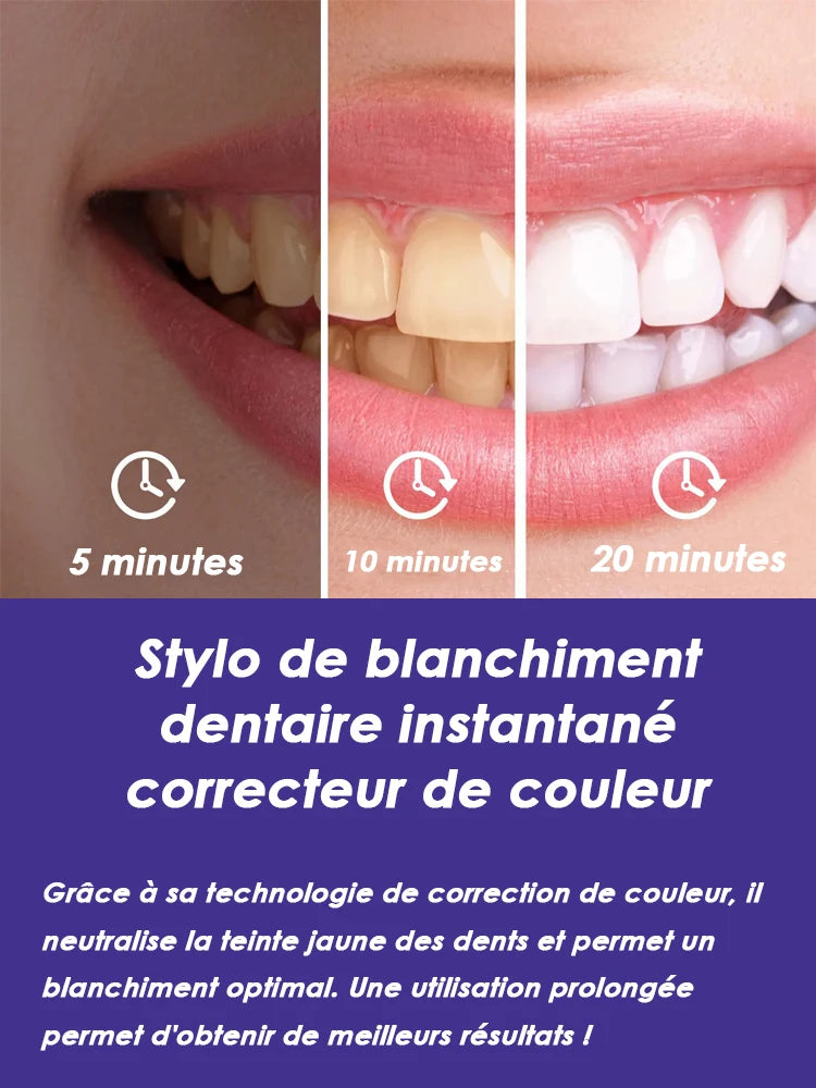No Sensitivity All Brightness Purple Instant Teeth Whitening