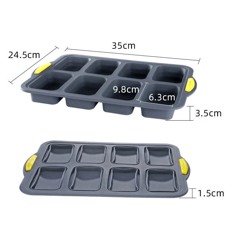 Baking Mold Restaurant Silicone Loaf Pan Heat Reusable