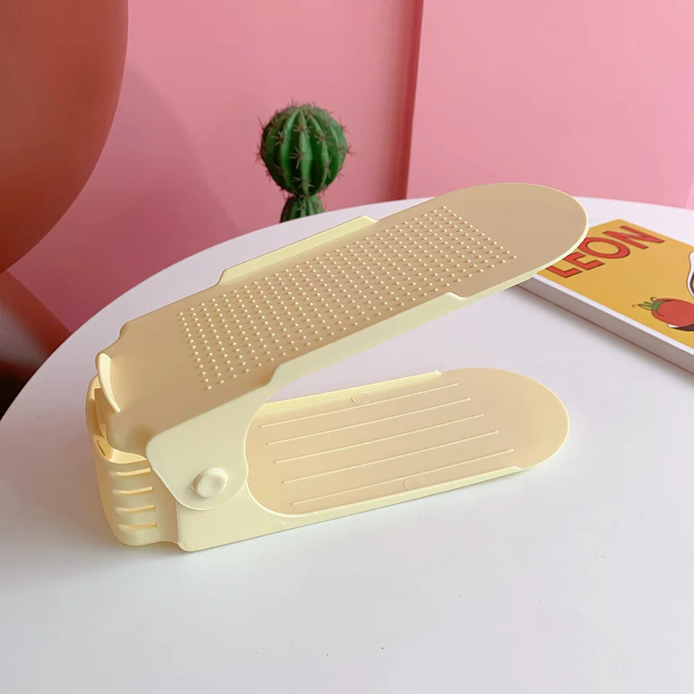 7/100 Modern Shoe Rack Shoe Storage Rack Double-Layer