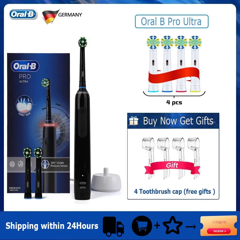 Oral Pro Ultra Electric Toothbrush 30s Smart Timer