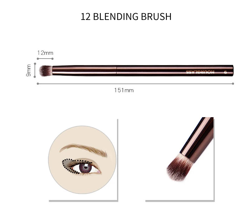 Hourglass Cruelty Makeup Brush-19brushes Blusher Powder