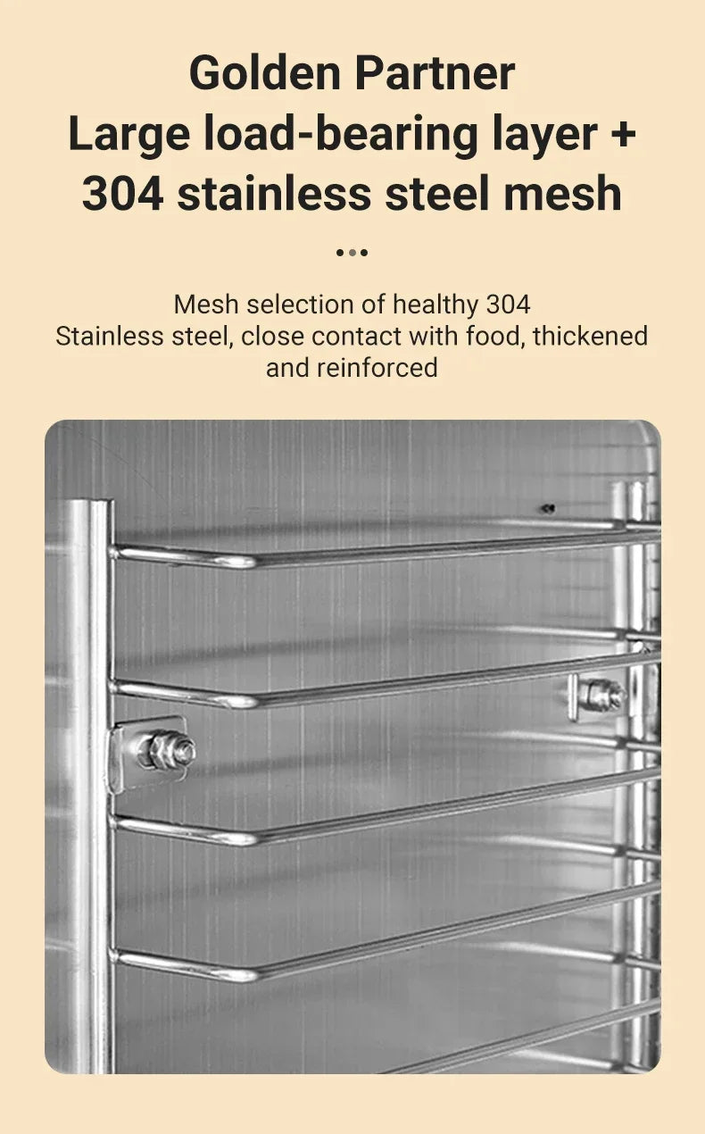 Divedeer 6-18 Layer Touch Screen Food Dehydrator Fruits