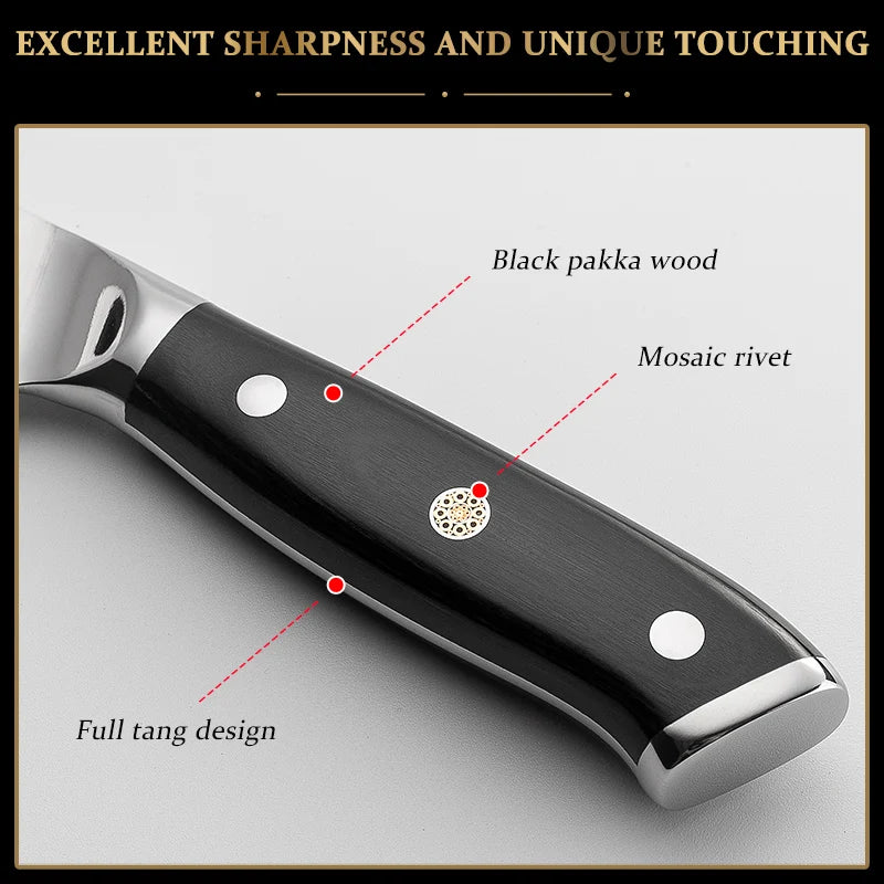 Grandsharp Knives Germany 4116 High Carbon Stainless Steel