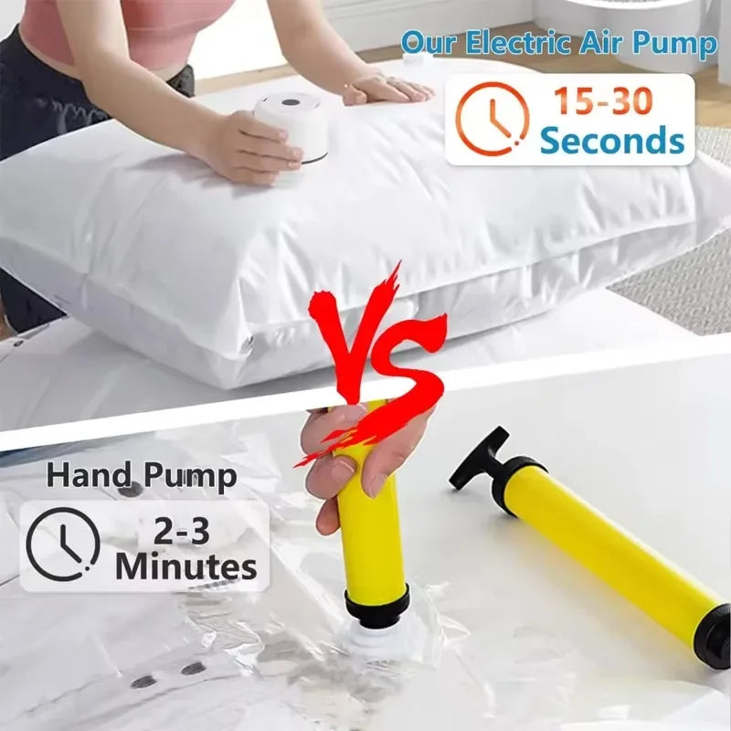 Compressed Bag Electric Pump Travel Vacuum Bag Pump