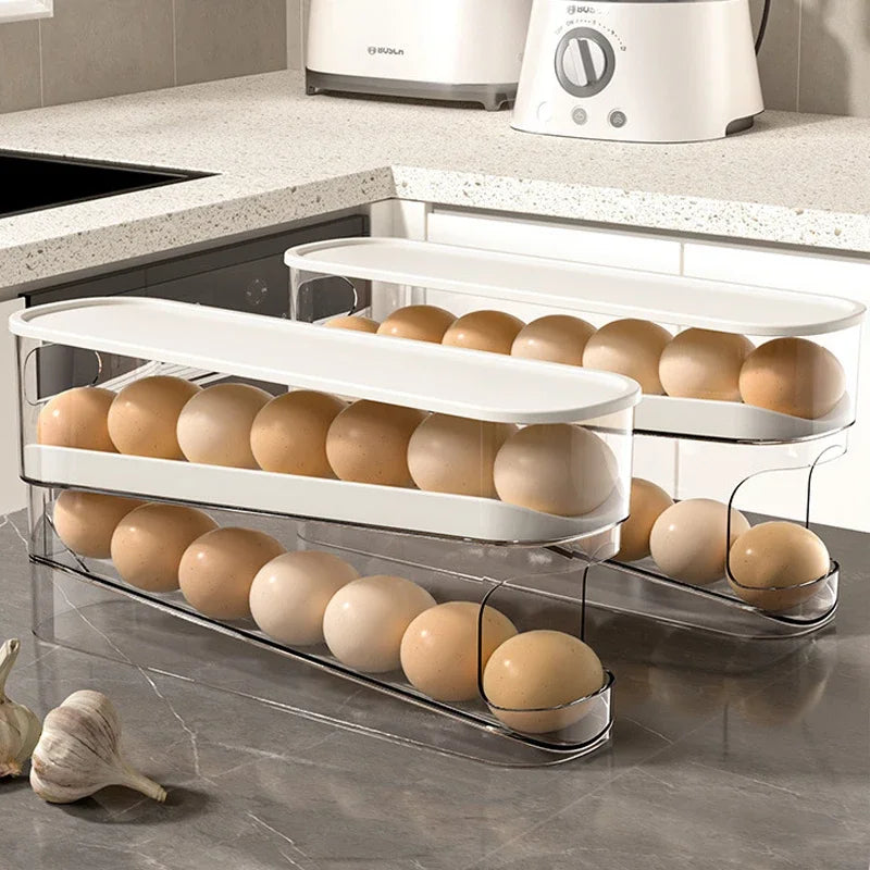 Slide Type Egg Carton Double Automatic Egg Roller