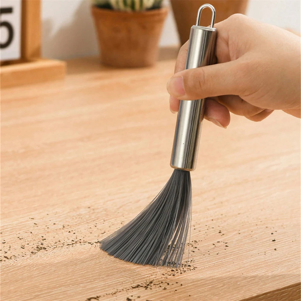 2pcs Multi-Functional Cleaning Brush Steel Handle Cleaning Brush
