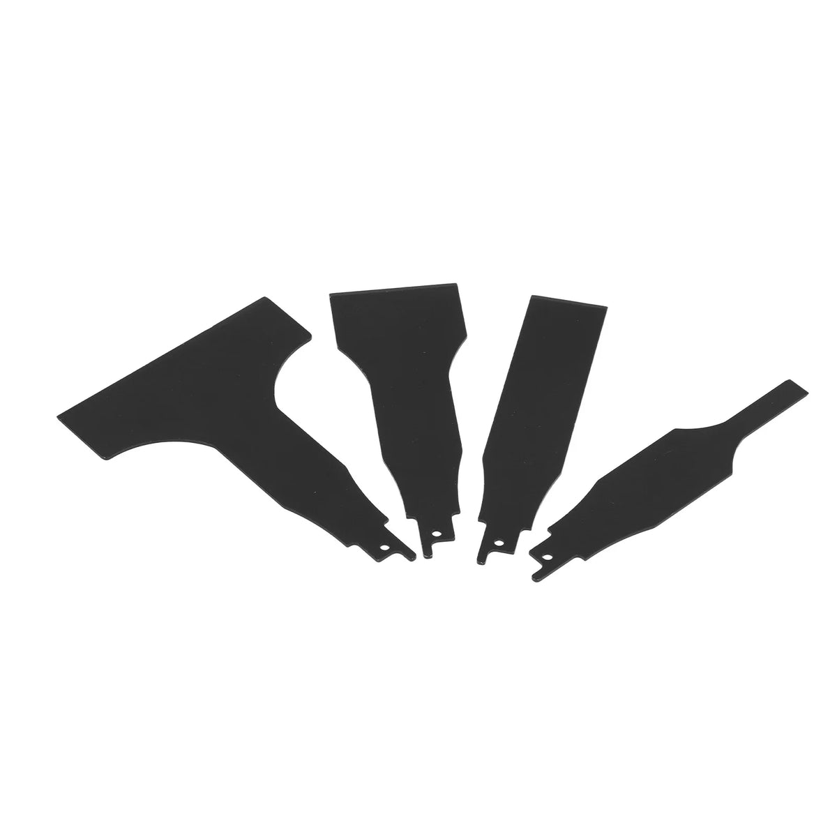 4-Piece Heavy-Duty Scraper Blade Reciprocating Saws Steel Tile