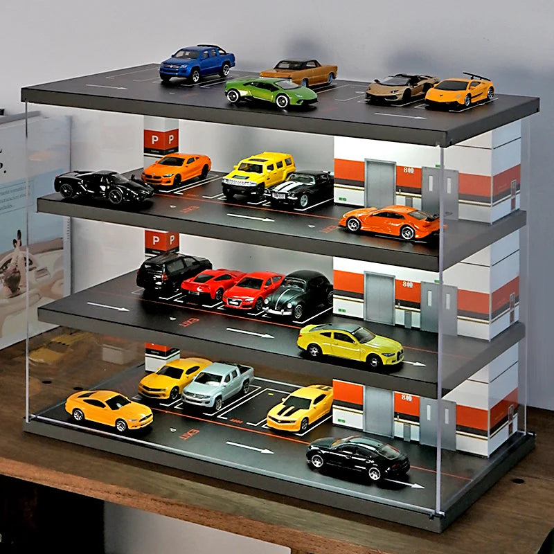 Collector 64 Car Model Parking Lot Toy Car