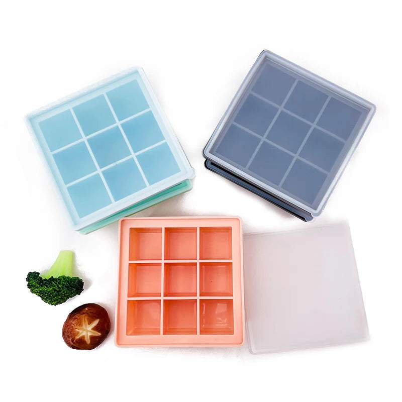 Baby Food Container Infant Fruit Breast Milk Storage