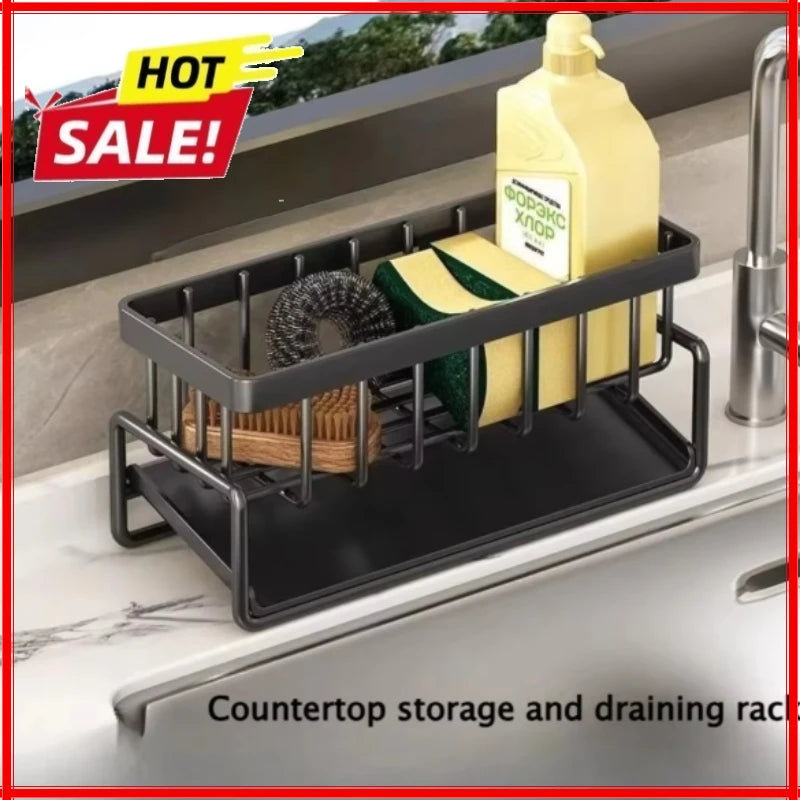Sponge Holder Sink Auto Draining Sink Organizer Sink