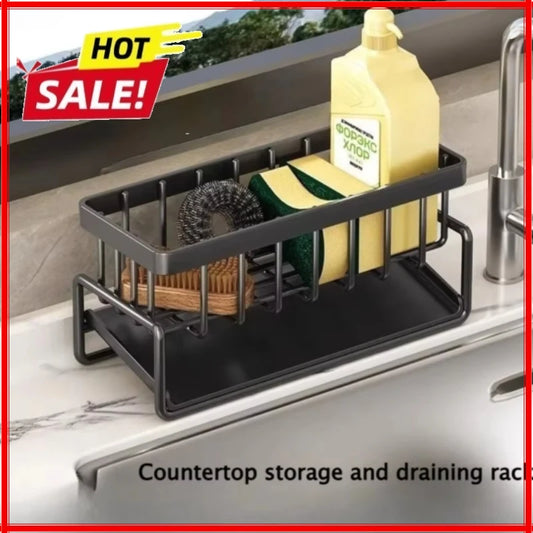 Sponge Holder Sink Auto Draining Sink Organizer Sink