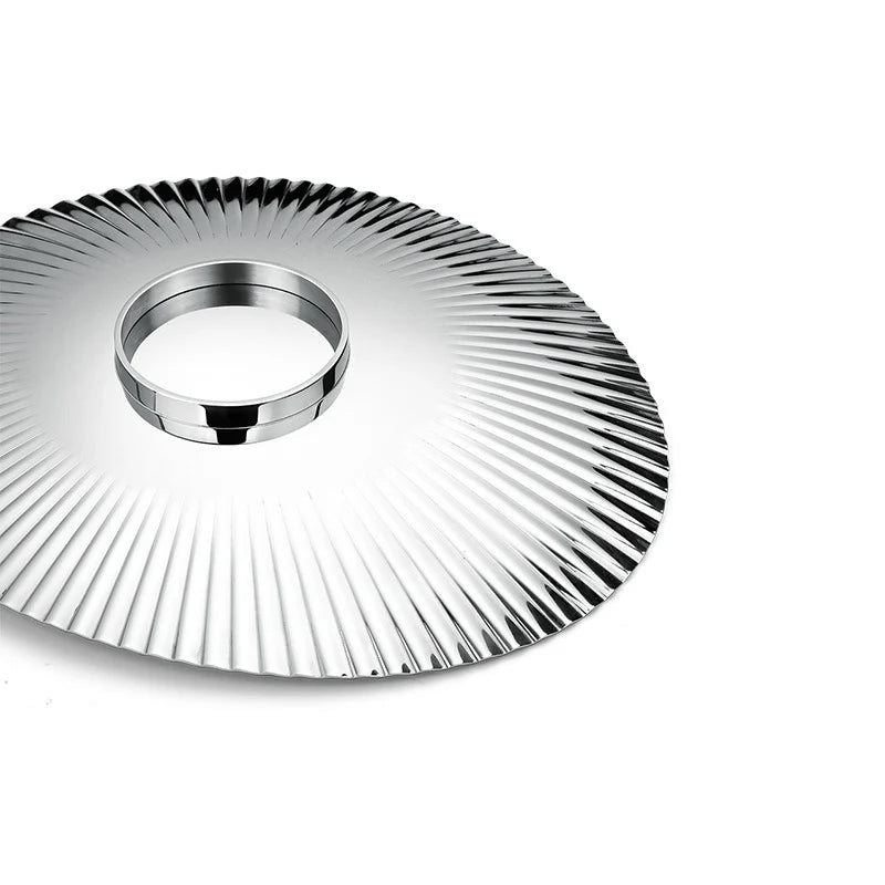Nordic Luxury Stainless Steel Serving Tray Dish Dining