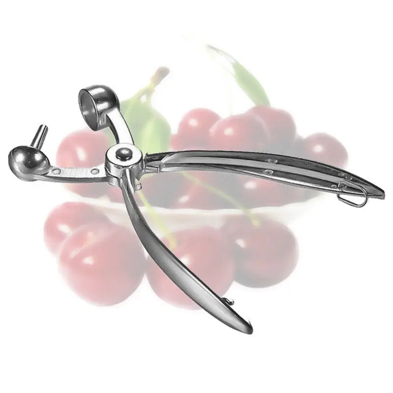 Silver Cherry Core Remover Aluminum Alloy Cherry Olive