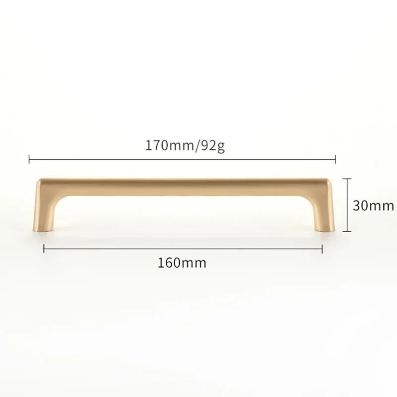 Silver Cabinet Storage Handles 96-320mm Dressers Cupboard Closet