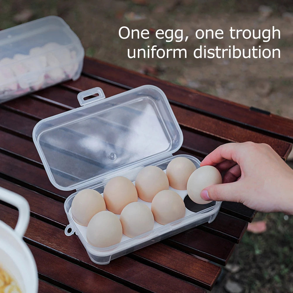 3/4/8 Grids Egg Holder Shockproof Container Case Organizer