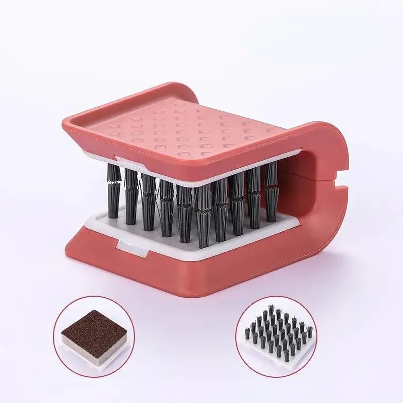 1pc Foldable Kitchenware Cleaning Brush U-Shaped Dinner Plate