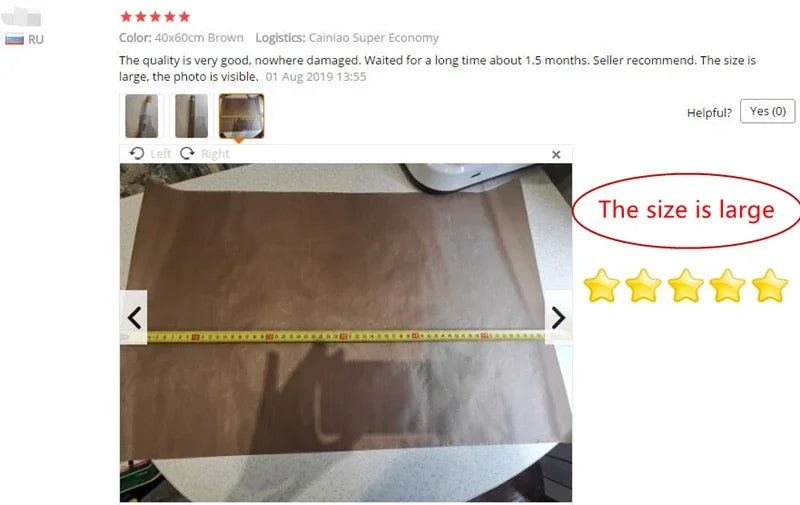 6/7/8/9/10/50pcs Kithchen Bakeware Oil-Proof Paper Reusable