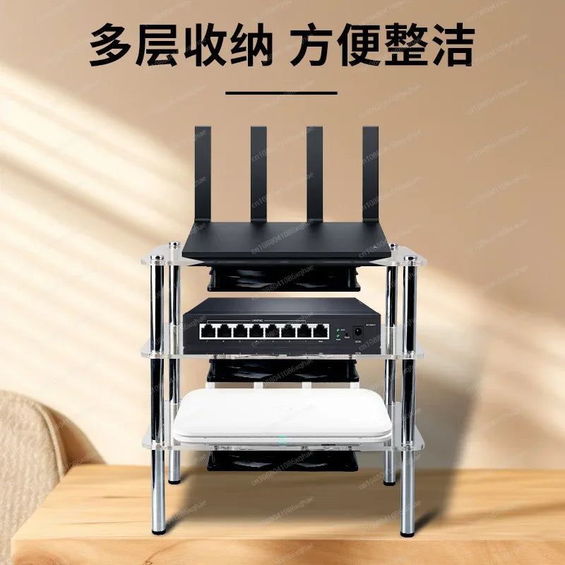 Mesh Design Cooling Rack 12cm Usb Fan -
