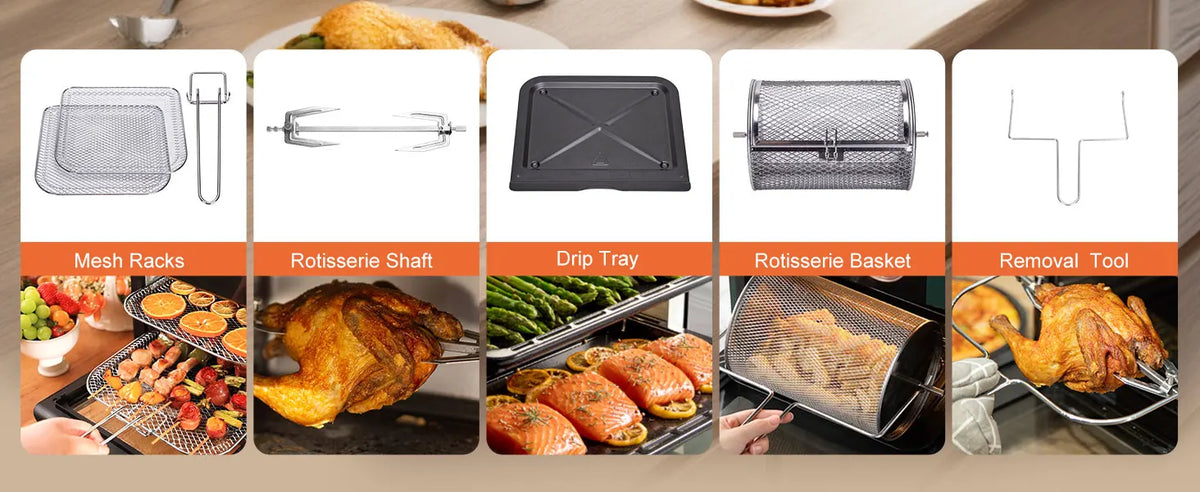 Aigostar Owen 12 Litre Air Fryer 1700w Led