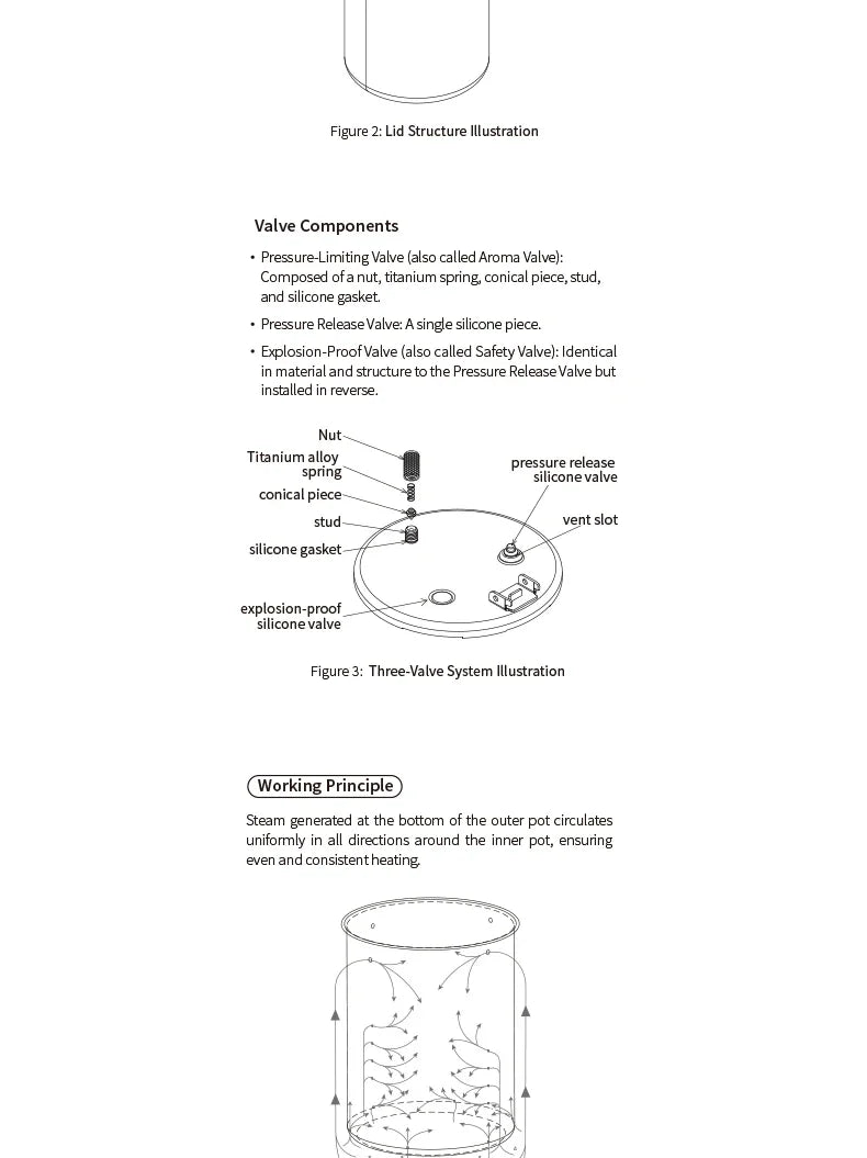 Keith Pure Titanium High-Altitude Mountain Pressure Cooker 8l
