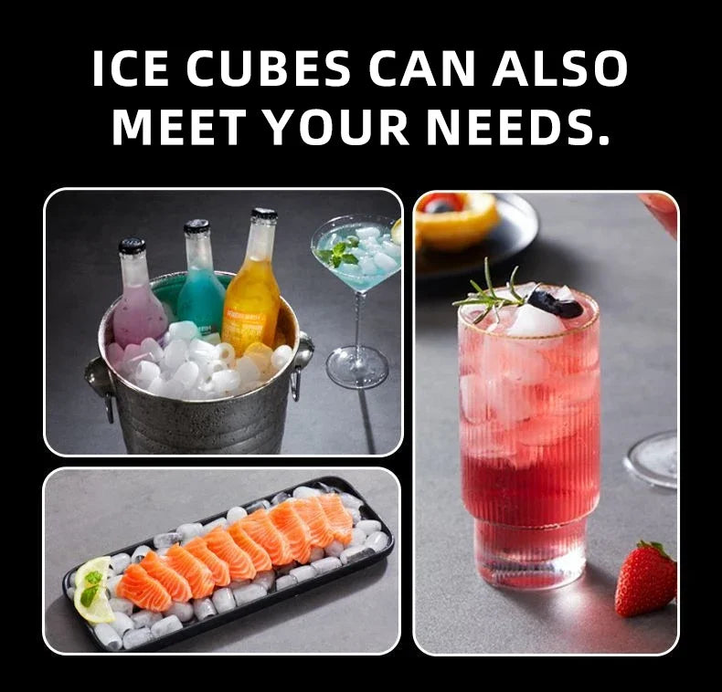 Small Ice Maker Electric 220v Multi-Functional Smart Touch