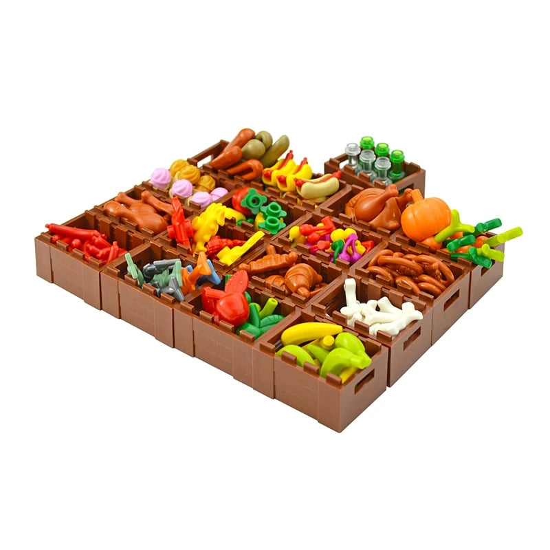 City Friend Food Hamburger Chips Bread Roast Chicken