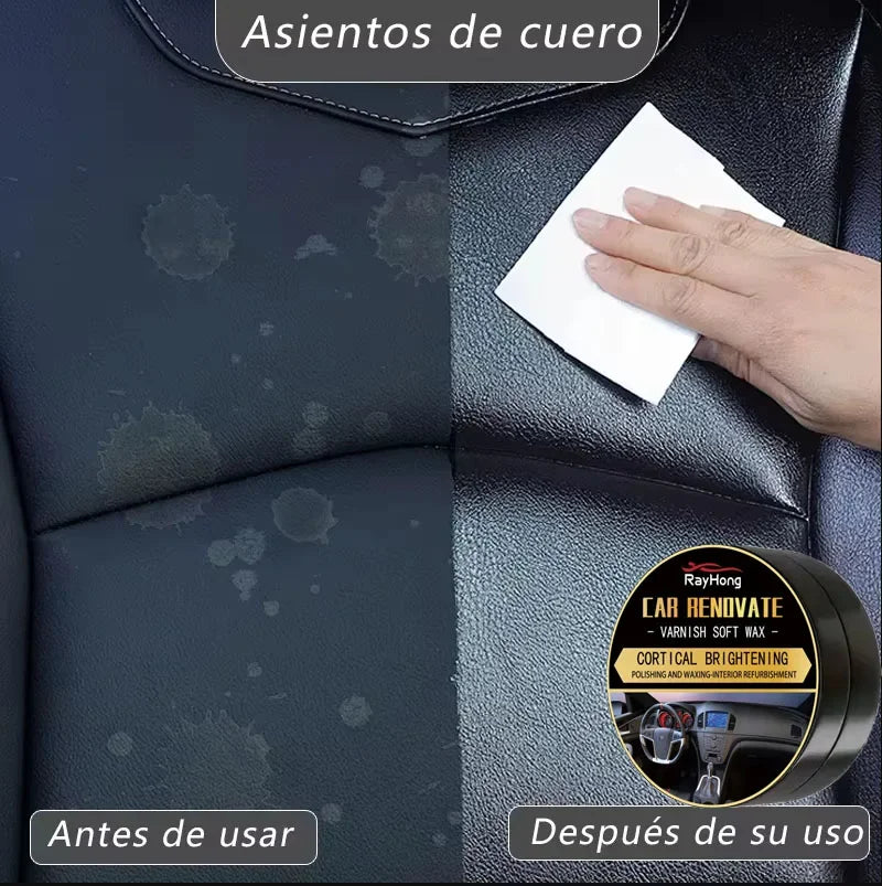 Leather Care Maintenance Oil Cleaning Cream Car Interior
