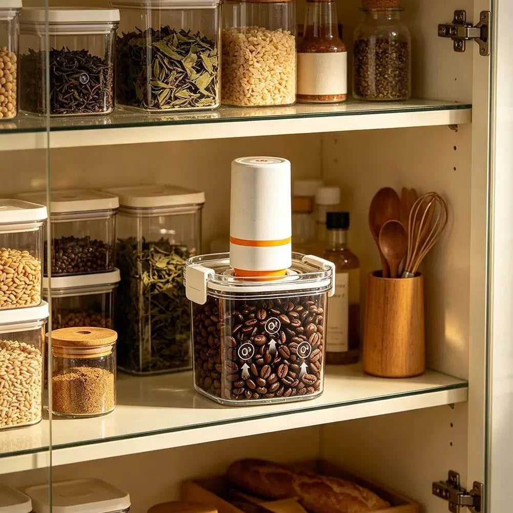 Pet Airtight Vacuum Food Storage Container Electric Vacuum