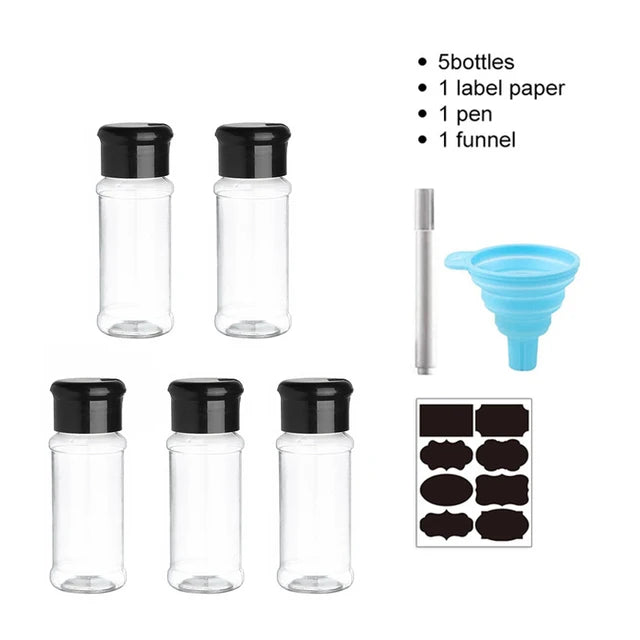 Spice Rack Self-Adhesive Spice Organizer Rack Seasoning Bottle