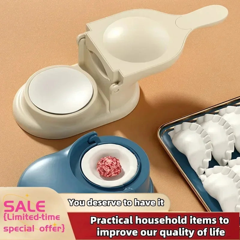 In1 Dumpling Maker Diy Kit Wrapper Presser Dough