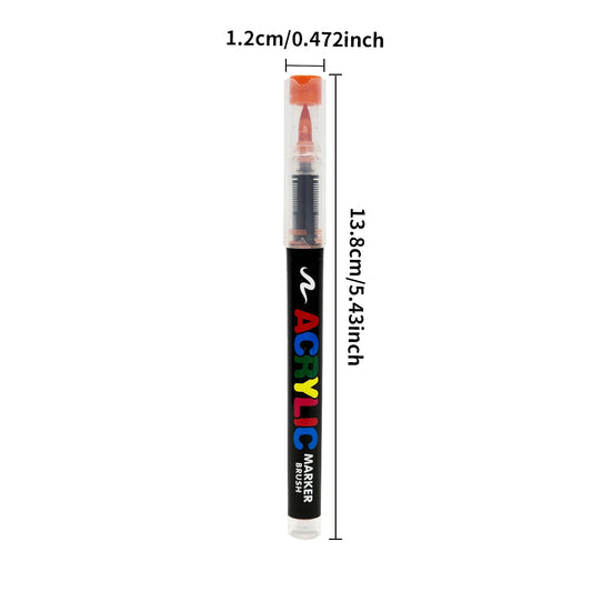 288/366colors Acrylic Painting Marker Waterproof Acrylic Brush