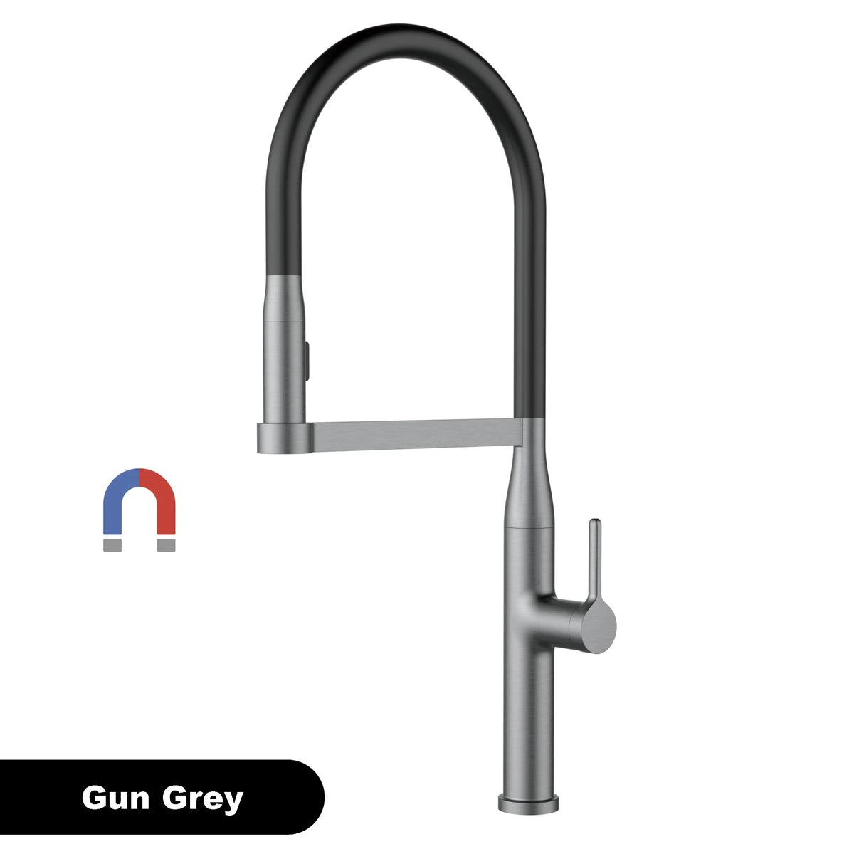 Luxury Brushed Gold Brass Pull Out Faucet Ceramic