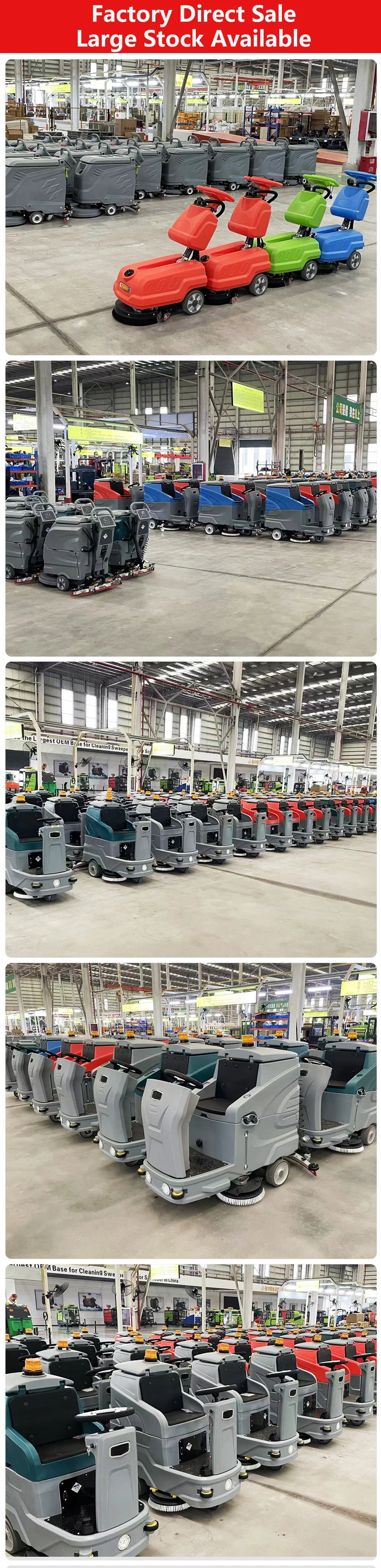 Professional Floor Sweeper Industrial Road Cleaning Washer