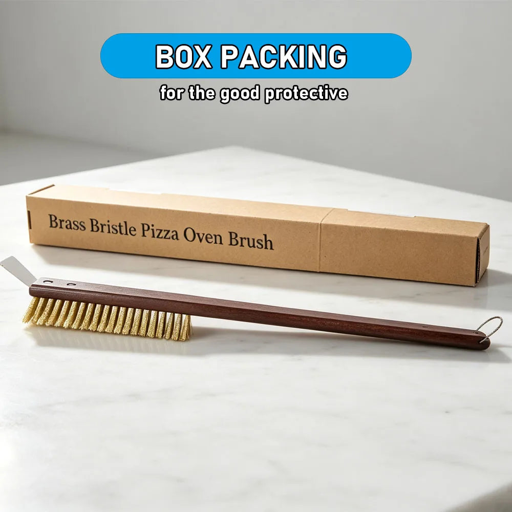 Onilini 20 Inch Pizza Oven Brush Scraper Grill