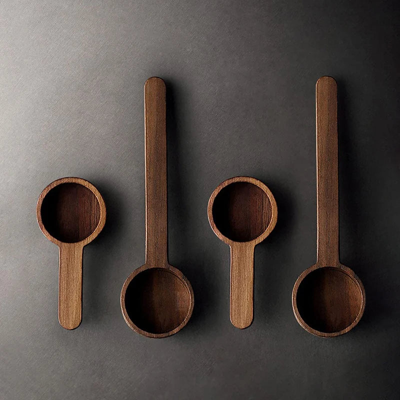 Wooden Measuring Spoon Measuring Spoons Tea Coffee Scoop