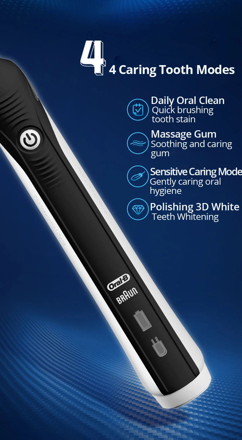 Oral Sonic Electric Toothbrush Pro4000 Rpo600 D12 Vitality
