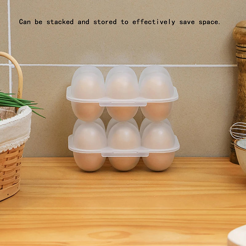 Organizer Grids Mini Egg Dispenser Holders Case Fixed